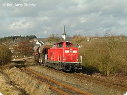 [DB Cargo 212 367 in Niederzeuzheim]