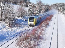 [Dispolok ER 20-003 auf dem Weg nach Oberstdorf]