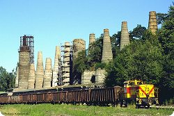 [MEG 73 auf dem Weg zum Binnenhafen Rüdersdorf]